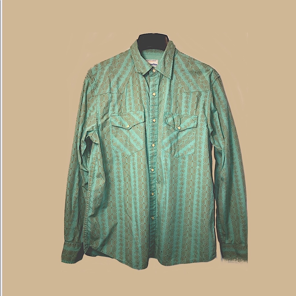 Vintage US Expedition Long Sleeved Dress Shirt